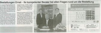 Niedernhausener Anzeiger 27.10.2006