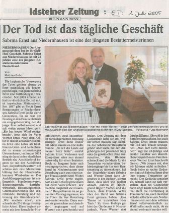 Idsteiner Zeitung -1.7.2005